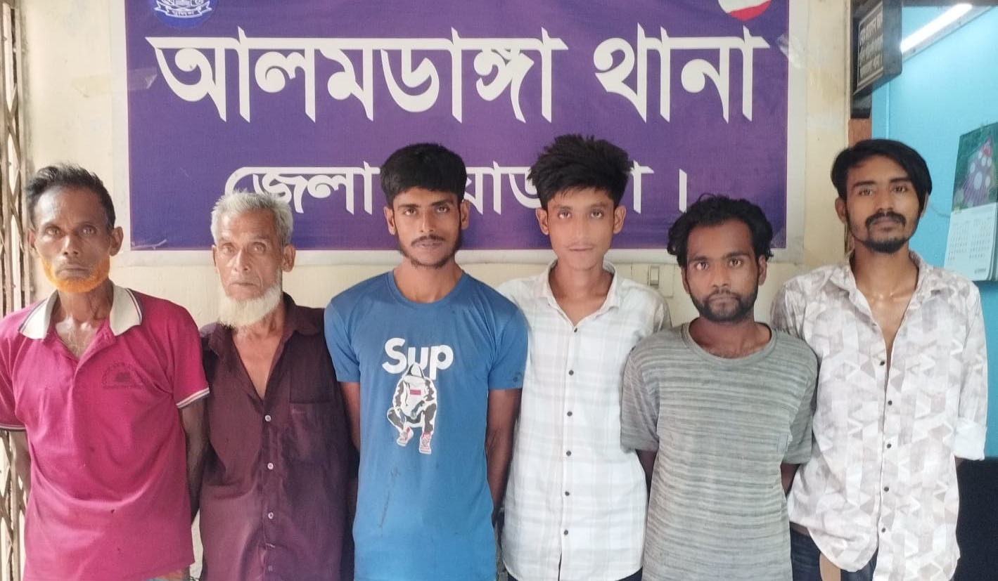 আলমডাঙ্গায় মাদকসহ বিভিন্ন মামলা ও গ্রেফতারি পরোয়ানাভূক্ত ৮ জন আসামী গ্রেফতার
