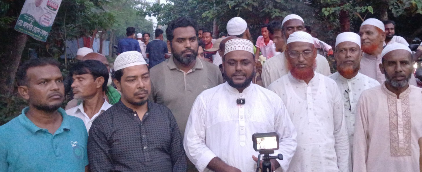 আলমডাঙ্গার কালিদাসপুর ইউনিয়নে জামায়াত মনোনীত চেয়ারম্যান প্রার্থীর মোটরসাইকেল শো-ডাউন শেষে পথসভা