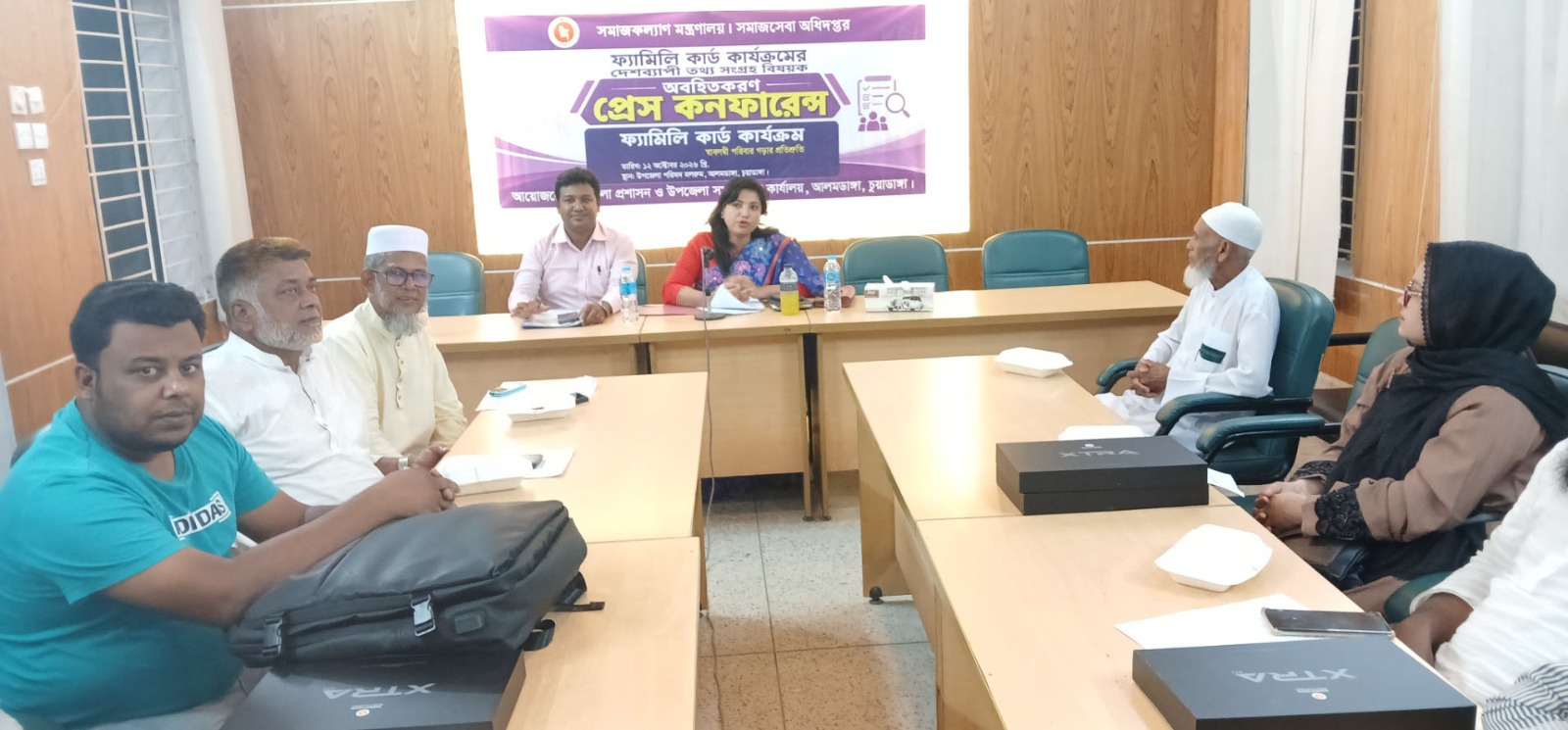 আলমডাঙ্গায় ফ্যামিলি কার্ড কর্মসূচির তথ্য সংগ্রহ কার্যক্রম শুরু