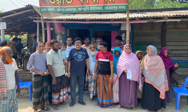 মেহেরপুরে জেলা বিএনপির উদ্যোগে দিনব্যাপী বিনামূল্যে চক্ষু চিকিৎসা ক্যাম্প অনুষ্ঠিত