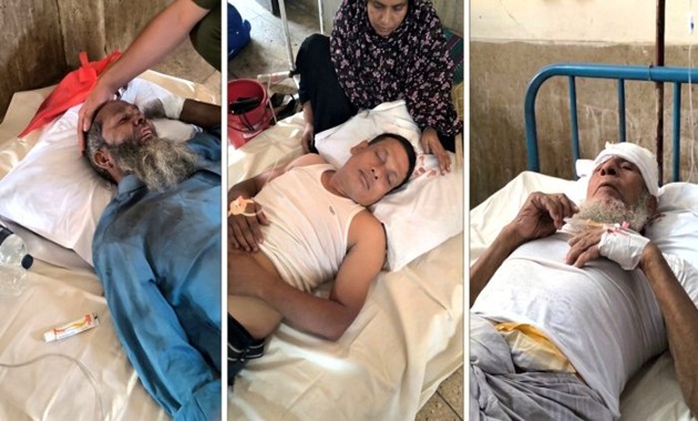 মেহেরপুরে বেপরোয়া ট্রাকের চাপায় খাদে উল্টে গেল ইজিবাইক, চালকসহ আহত ৪