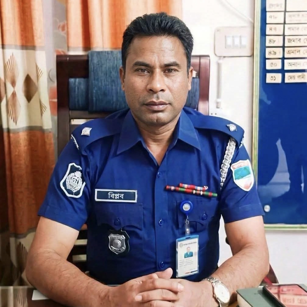 মাগুরায় বিএনপি নেতা হত্যার পর লাশের বিরুদ্ধেই মামলা করা সেই ওসি বিপ্লব নাথ গ্রেফতার